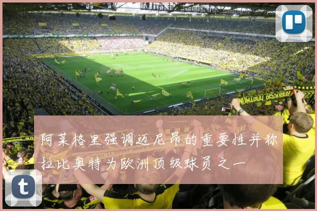 阿莱格里强调迈尼昂的重要性并称拉比奥特为欧洲顶级球员之一